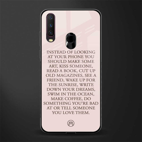 11 things to do glass case for vivo y17 image