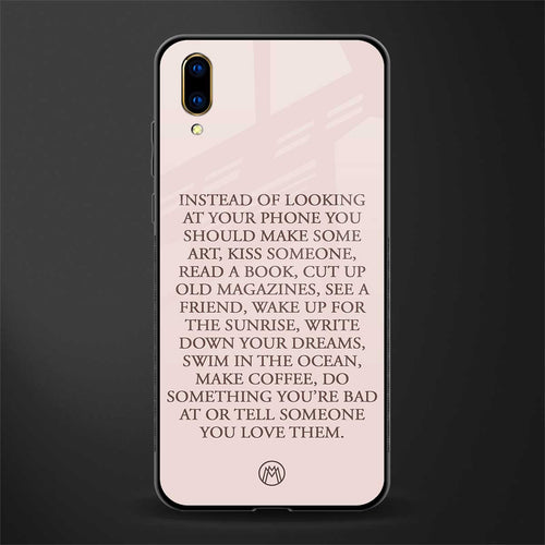 11 things to do glass case for vivo v11 pro image