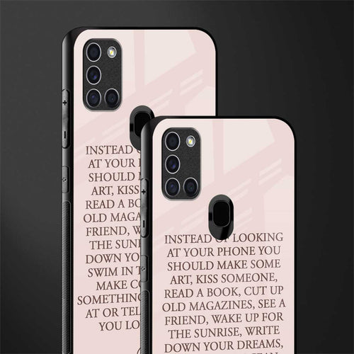 11 things to do glass case for samsung galaxy a21s image-2