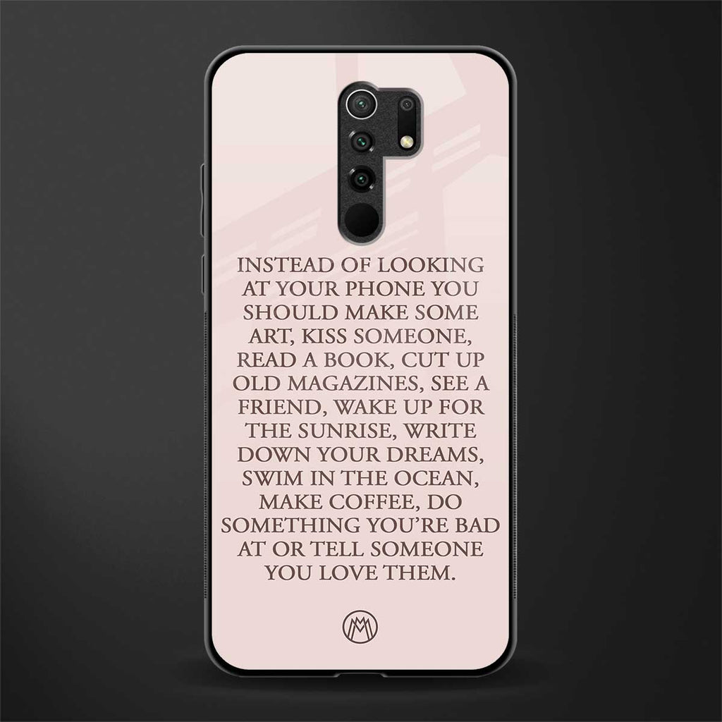 11 things to do glass case for poco m2 image