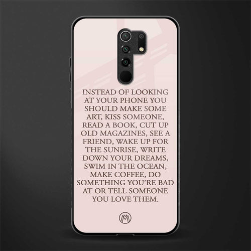 11 things to do glass case for poco m2 image