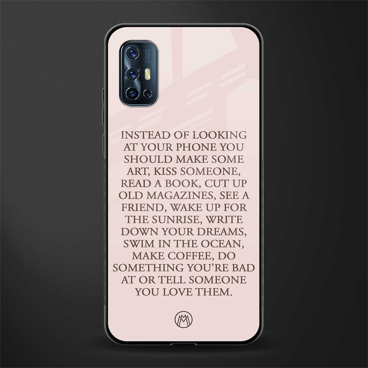 11 things to do glass case for vivo v17 image