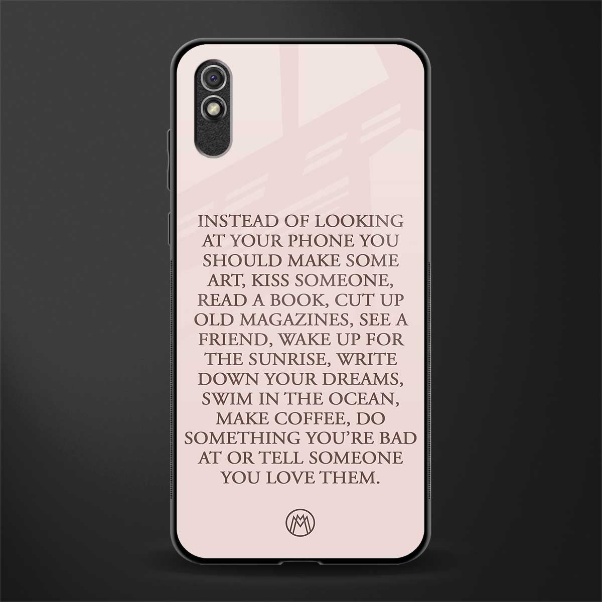 11 things to do glass case for redmi 9i image