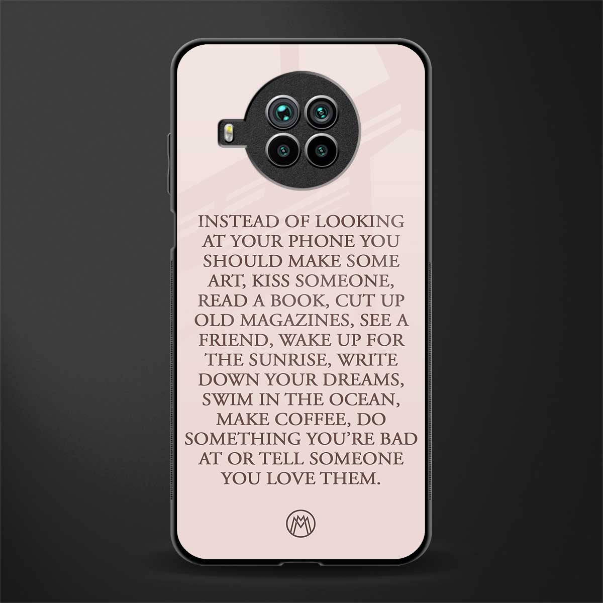 11 things to do glass case for mi 10i image