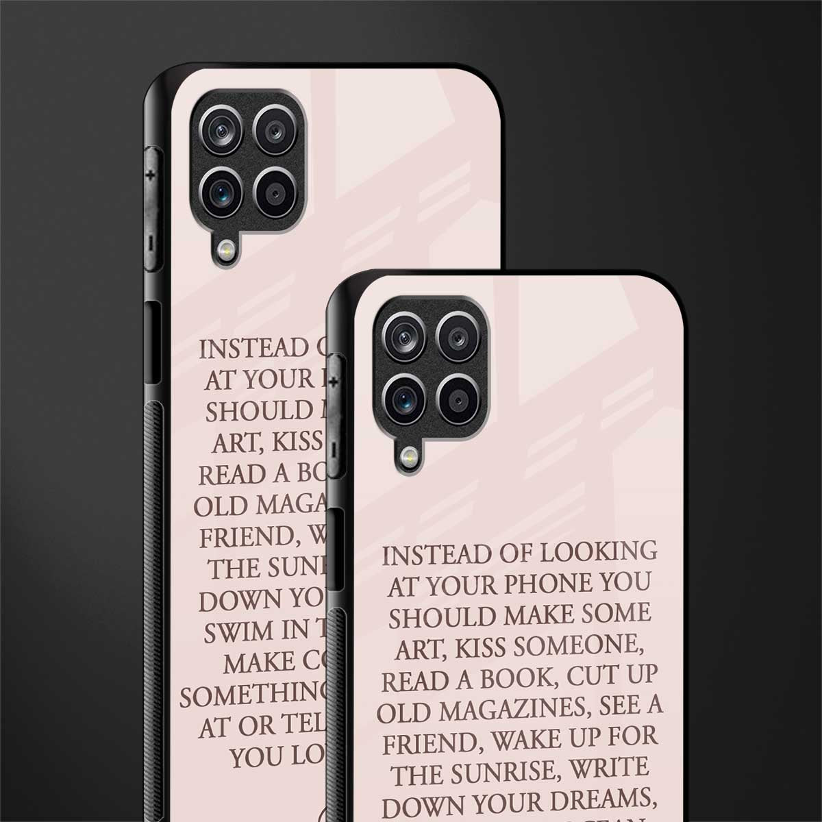 11 things to do glass case for samsung galaxy a12 image-2