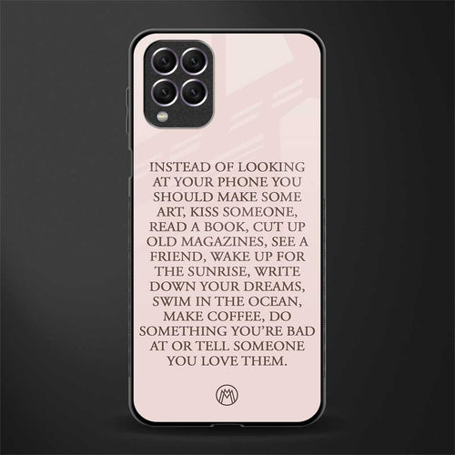 11 things to do glass case for samsung galaxy f62 image