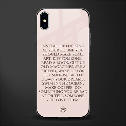 11 things to do glass case for iphone xs max image