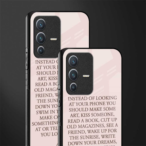 11 things to do glass case for vivo v23 5g image-2