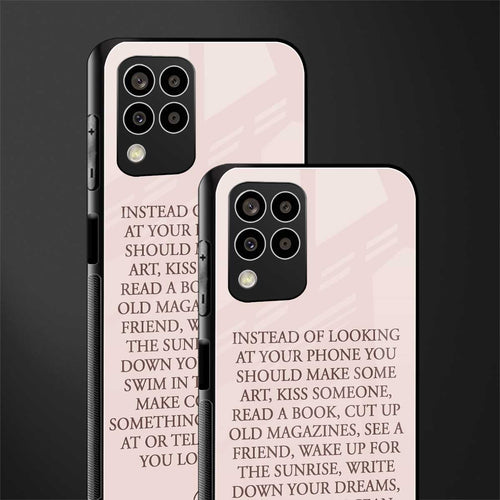 11 things to do back phone cover | glass case for samsung galaxy m33 5g
