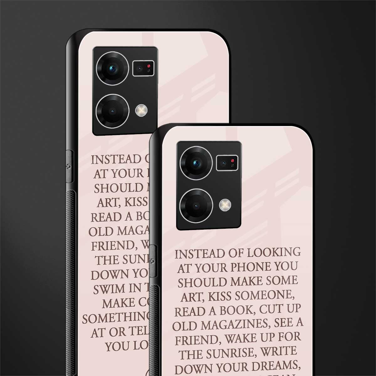 11 things to do back phone cover | glass case for oppo f21 pro 4g