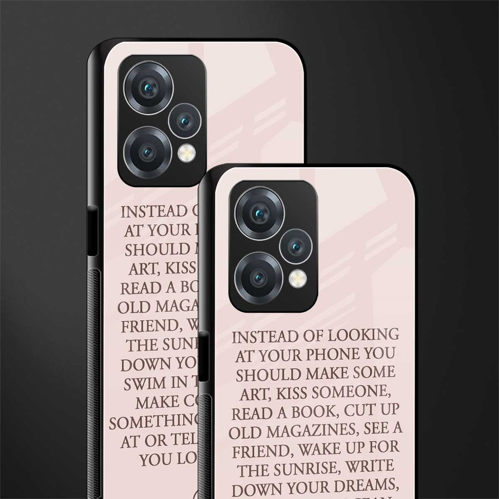11 things to do back phone cover | glass case for oneplus nord ce 2 lite 5g