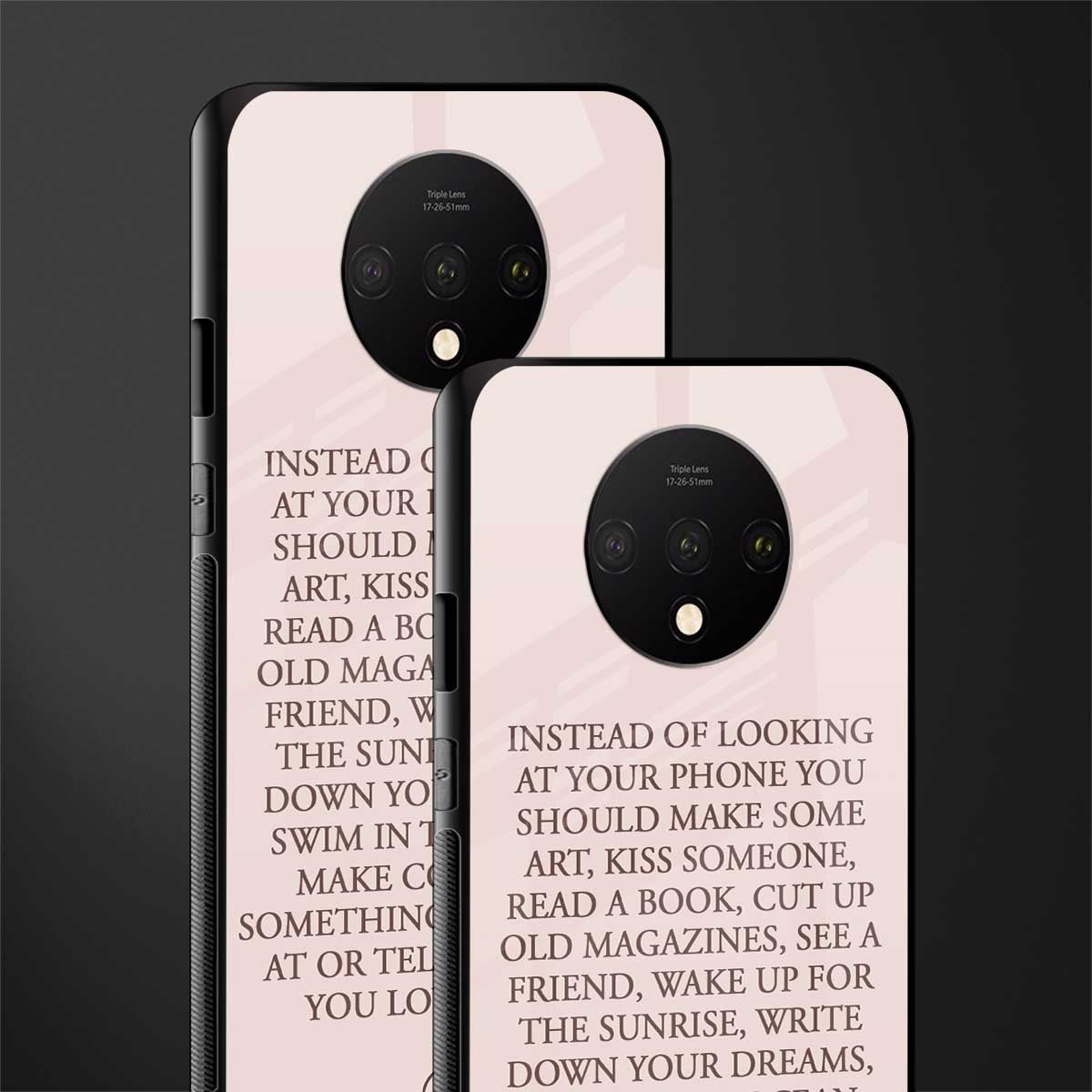 11 things to do glass case for oneplus 7t image-2
