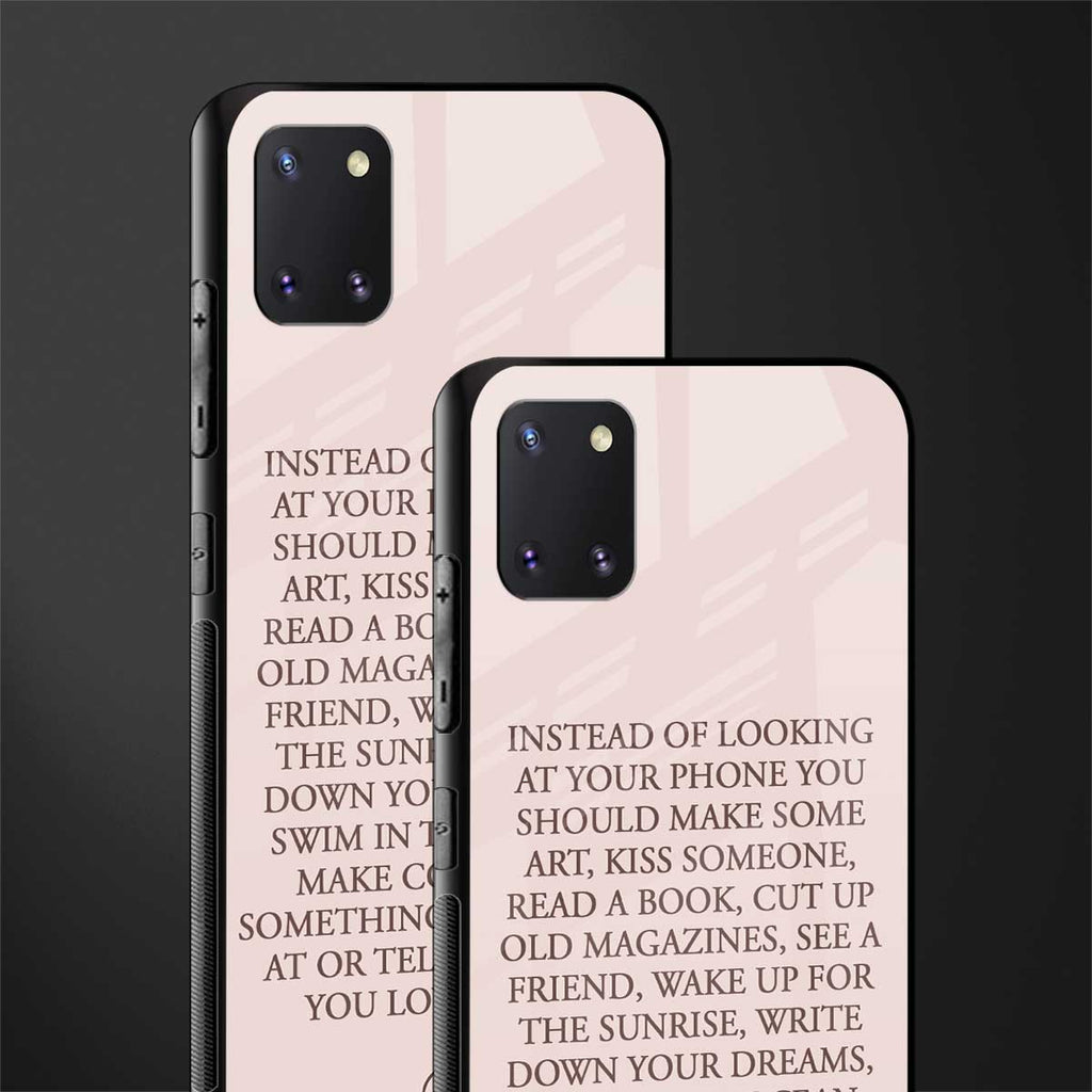 11 things to do glass case for samsung a81 image-2