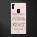 11 things to do glass case for samsung a11 image