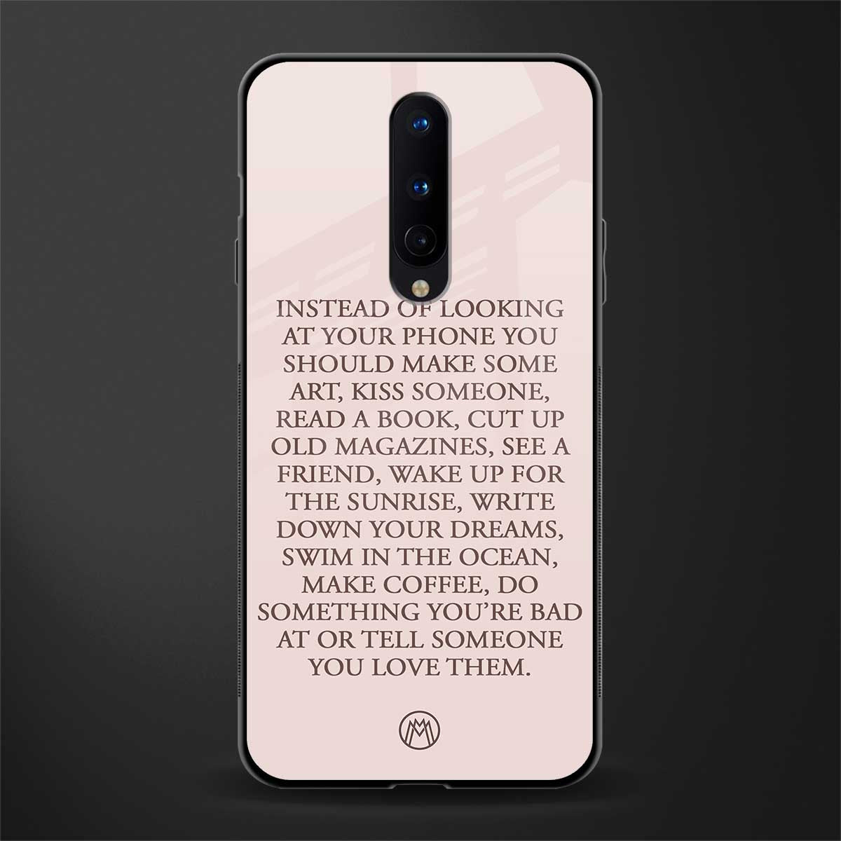 11 things to do glass case for oneplus 8 image