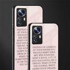 11 things to do back phone cover | glass case for xiaomi 12 pro