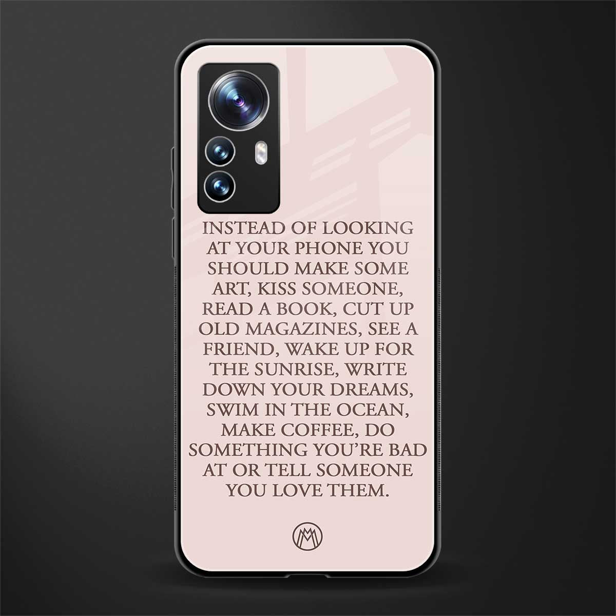 11 things to do back phone cover | glass case for xiaomi 12 pro