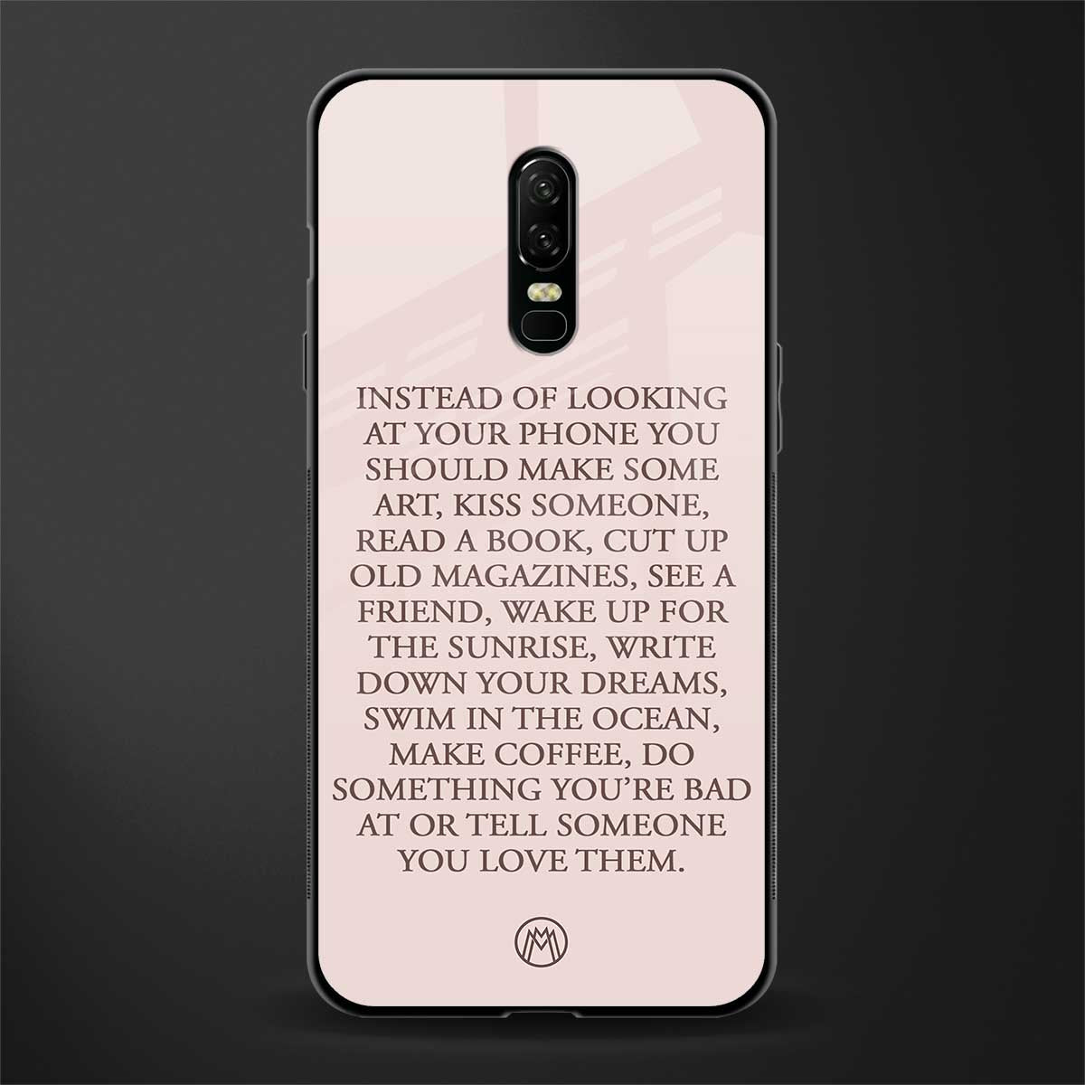 11 things to do glass case for oneplus 6 image