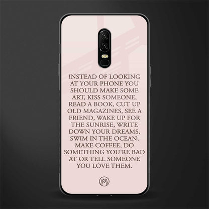 11 things to do glass case for oneplus 6 image
