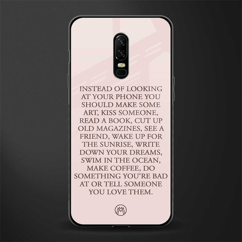 11 things to do glass case for oneplus 6 image