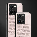 11 things to do back phone cover | glass case for vivo y35 4g
