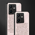 11 things to do back phone cover | glass case for vivo y22
