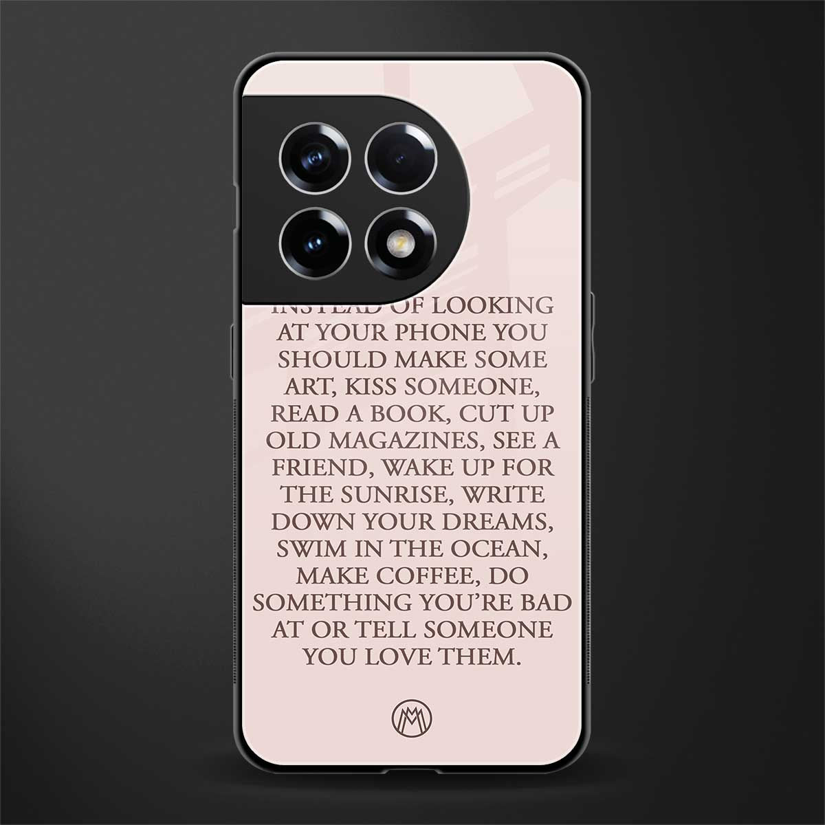 11 things to do back phone cover | glass case for oneplus 11r