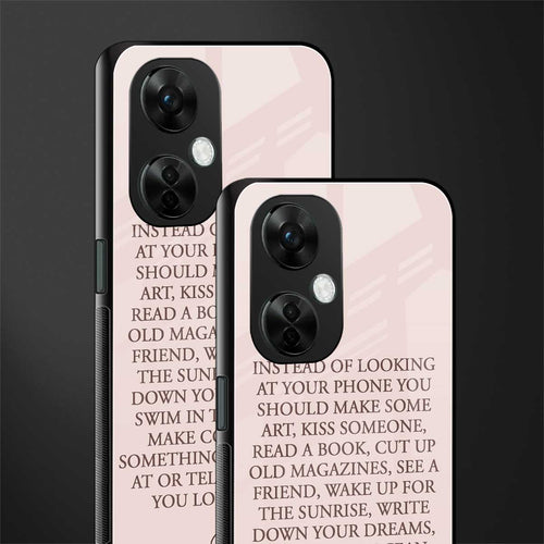 11 things to do back phone cover | glass case for oneplus nord ce 3 lite