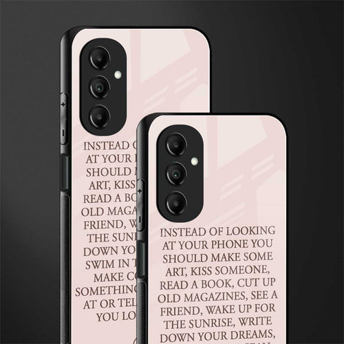 11 things to do back phone cover | glass case for samsung galaxy a14 5g