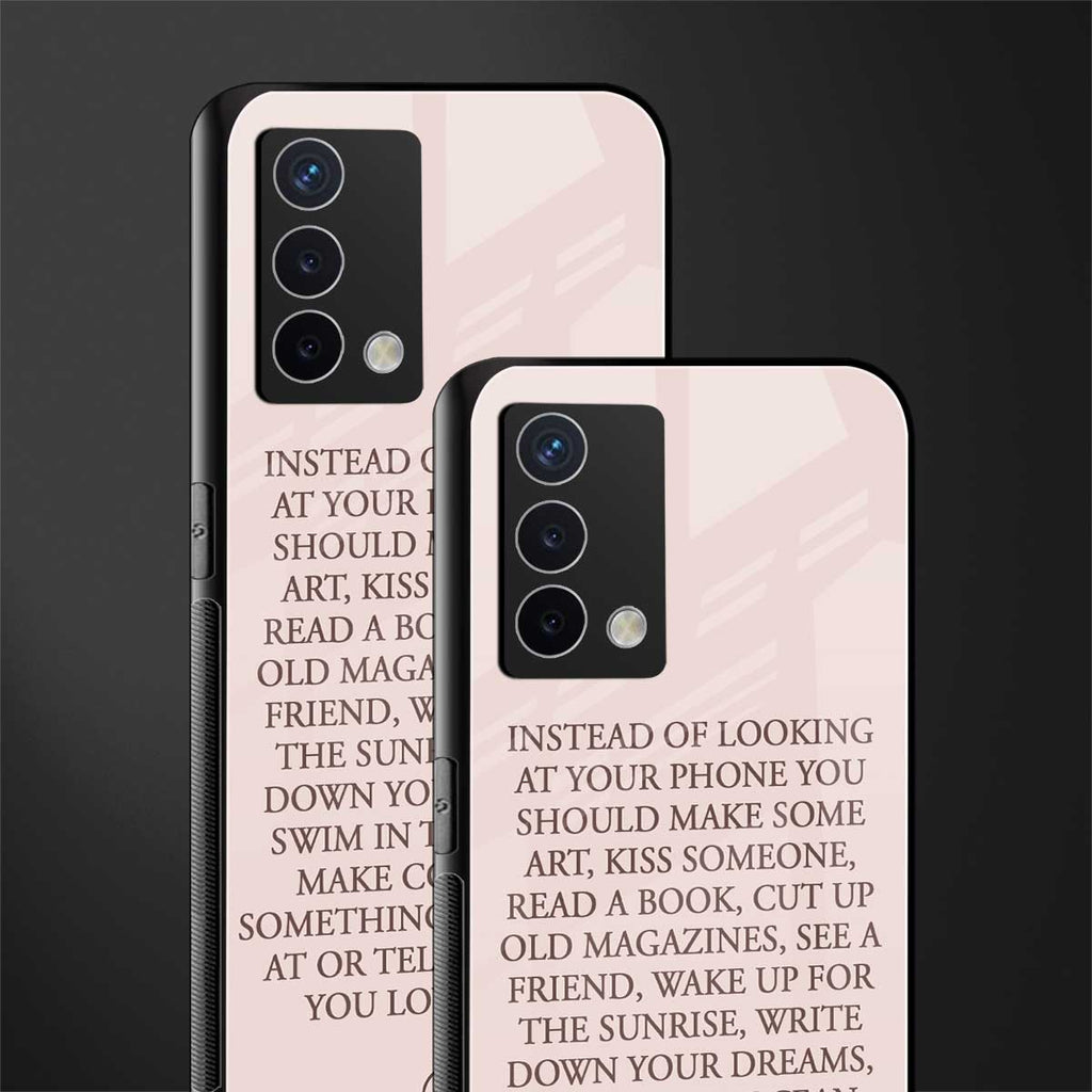 11 things to do back phone cover | glass case for oppo a74 4g