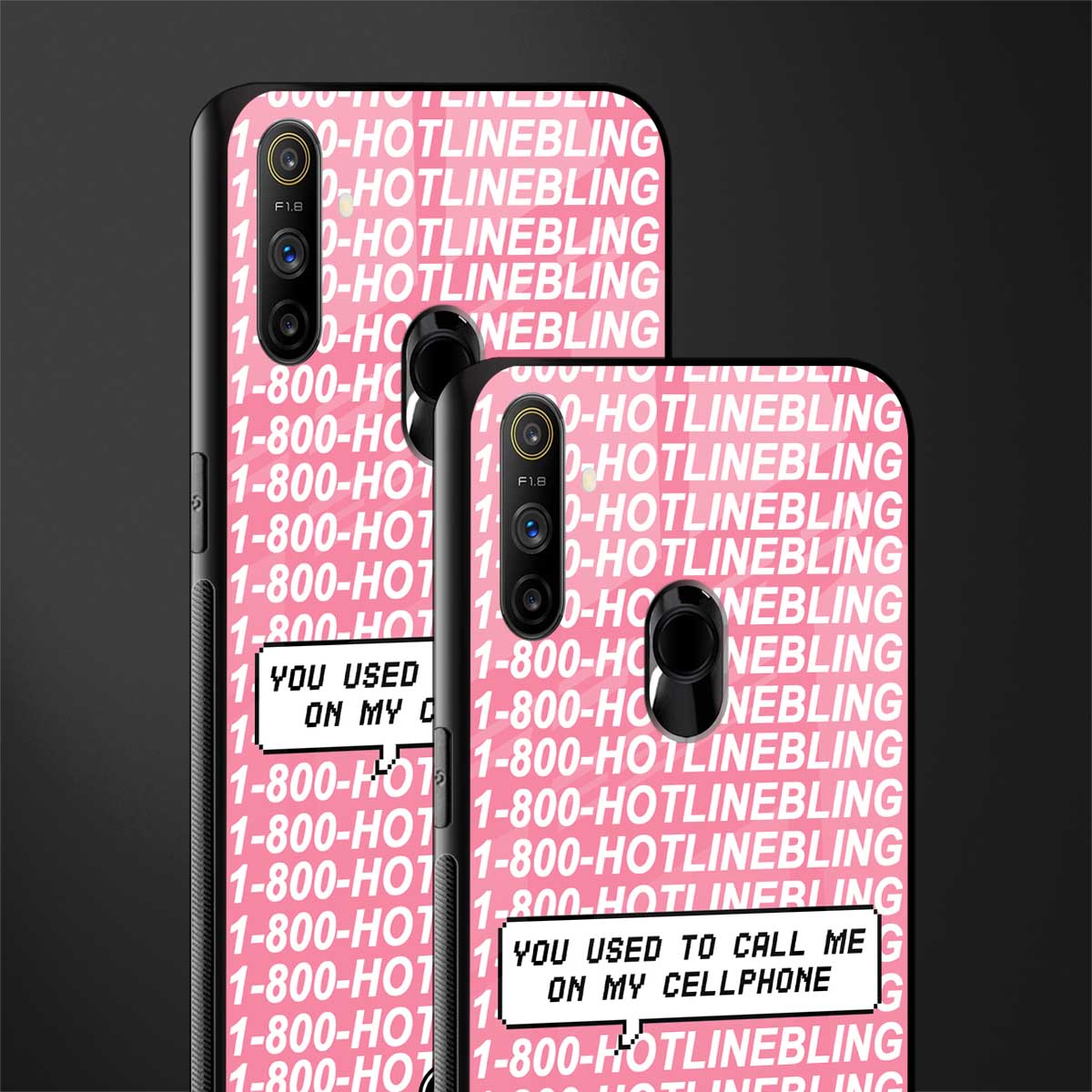 1800 hotline bling phone cover for realme narzo 20a 
