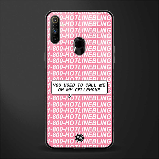 1800 hotline bling phone cover for realme narzo 20a 