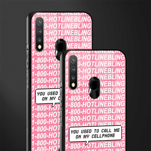 1800 hotline bling phone cover for vivo y19 