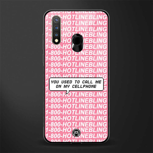 1800 hotline bling phone cover for vivo y19 