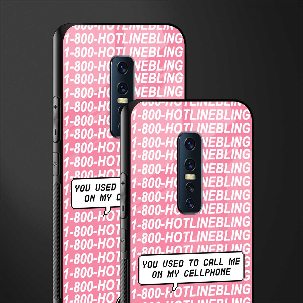 1800 hotline bling phone cover for vivo v17 pro 