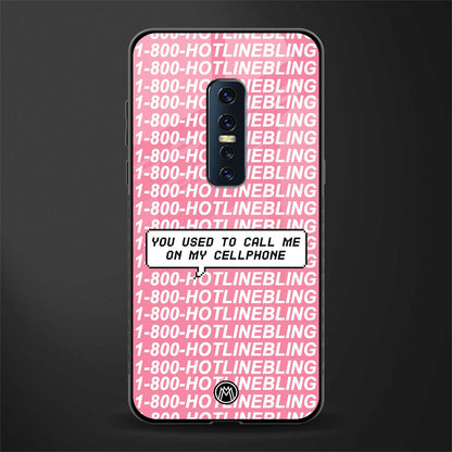 1800 hotline bling phone cover for vivo v17 pro 