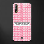 1800 hotline bling phone cover for vivo s1 