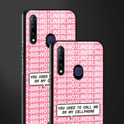 1800 hotline bling phone cover for vivo z1 pro 