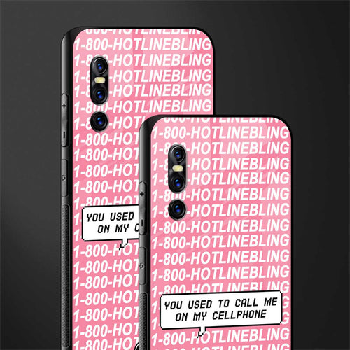 1800 hotline bling phone cover for vivo v15 pro 