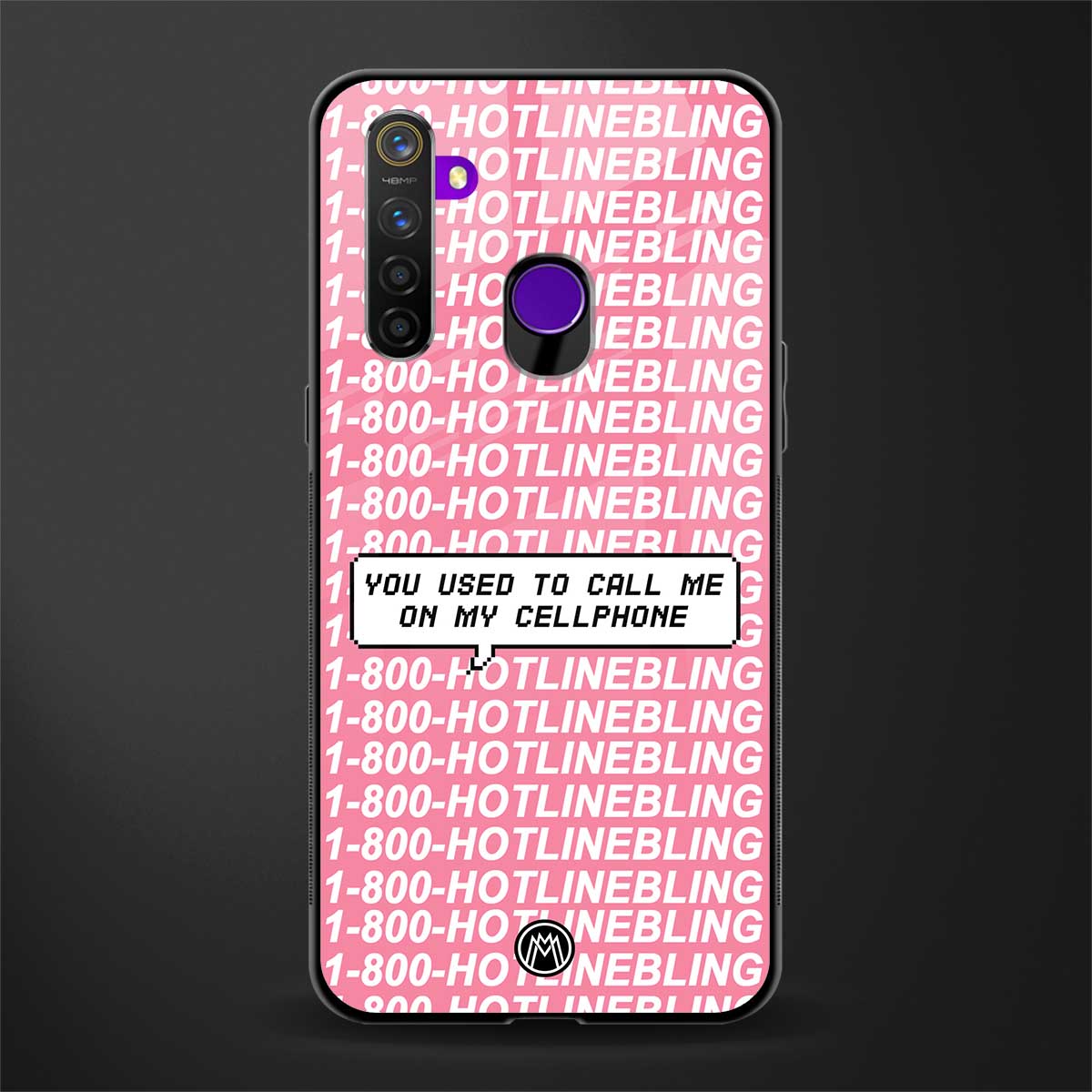 1800 hotline bling phone cover for realme 5s 