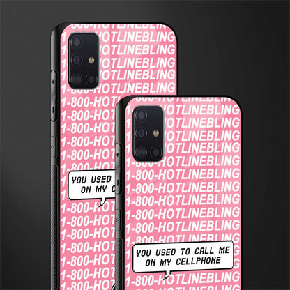 1800 hotline bling phone cover for samsung galaxy a71 