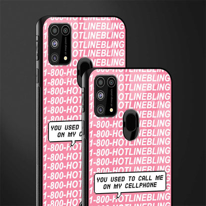 1800 hotline bling phone cover for samsung galaxy m31 