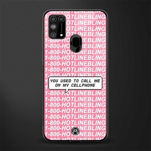 1800 hotline bling phone cover for samsung galaxy m31 prime edition 