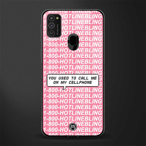 1800 hotline bling phone cover for samsung galaxy m30s 