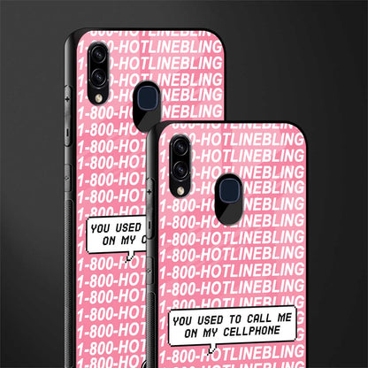 1800 hotline bling phone cover for samsung galaxy a30 