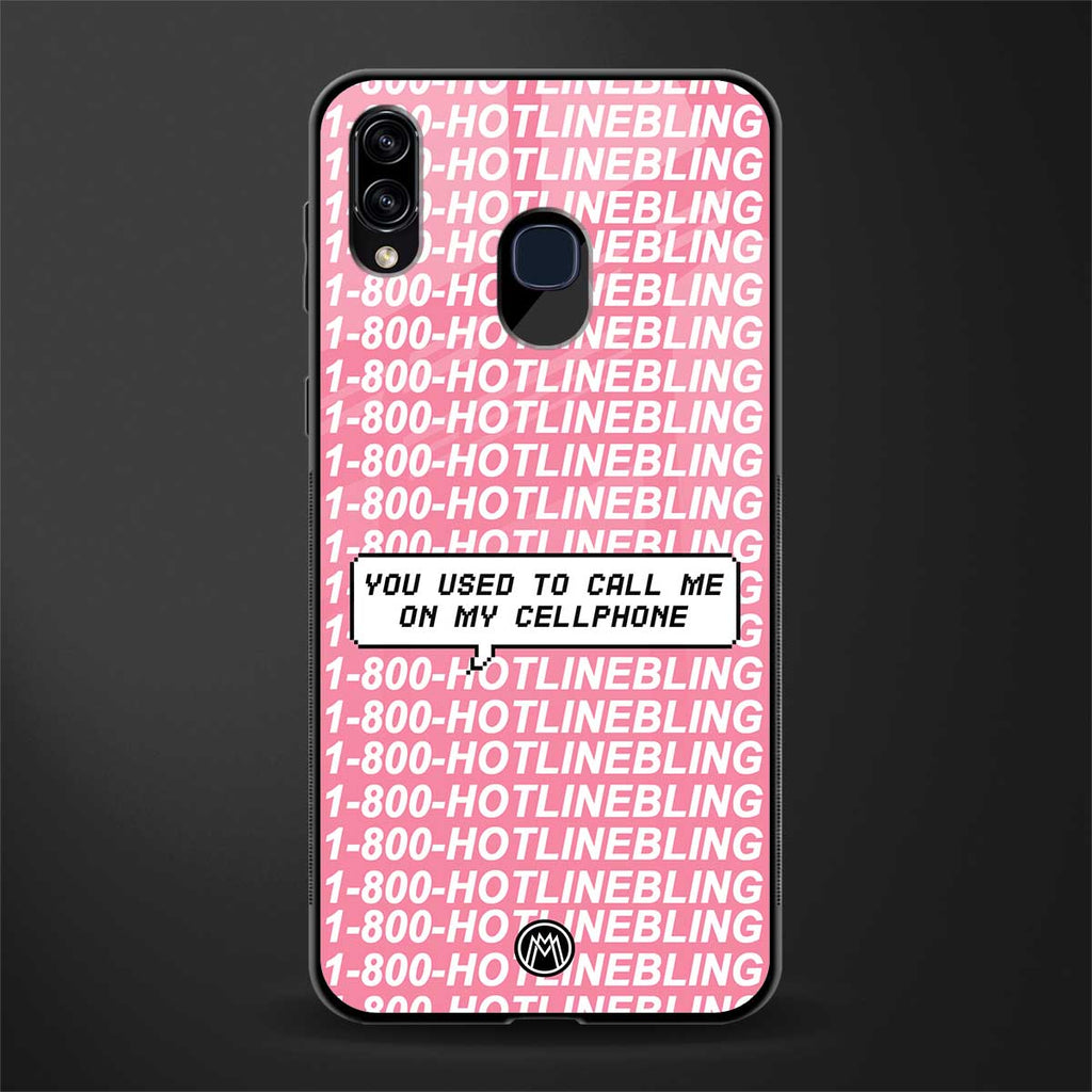 1800 hotline bling phone cover for samsung galaxy a30 