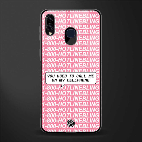1800 hotline bling phone cover for samsung galaxy a30 