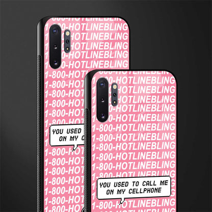 1800 hotline bling phone cover for samsung galaxy note 10 plus 