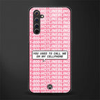 1800 hotline bling phone cover for realme 6 pro 