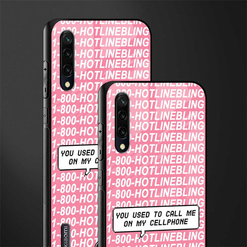 1800 hotline bling phone cover for mi a3 redmi a3 